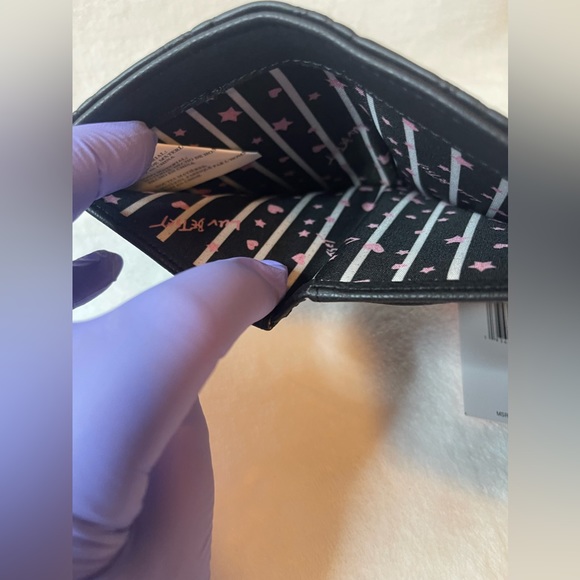 Betsey Johnson black wallet, NWT - Picture 2 of 6